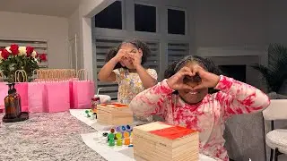 Valentine Goodie Bags for Kids + DIY Gifts (Family Vlog) 💕✂️