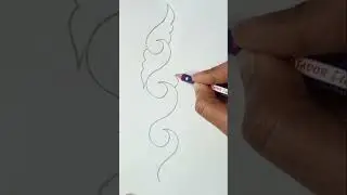 border line design. #design #noksikatha #reels #viral #art #embroidery #borderline #shorts #nakshi