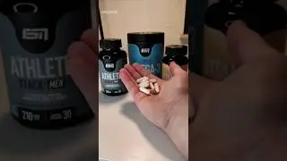 (Advertisement) My supplement routine 🚀💪 #musclebuilding #supplements #esn