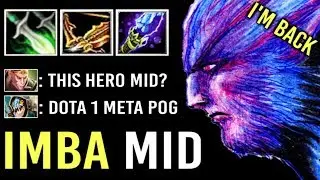 DOTA 1 CANCER HERO MID IS BACK! Crazy Buriza Style Delete MK Slark New Pub Ebola 7.22f Dota 2