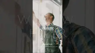 Window repair  #windowrepair #windows #interiordesign #aluminiumwindow