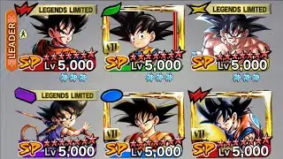 Full Base Form Goku Team!!!