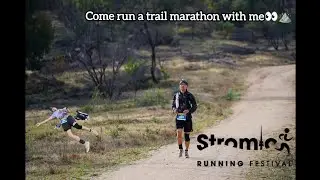 Come run a Trail Marathon With Me🏃🏻❕️|16th Stromlo Running Festival, Canberra |FPS POV+Nature ASMR 🔊