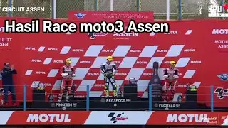 Hasil race moto3 assen belanda 2022