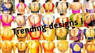 Top Trending Blouse Designs 2025 to 2026💫 | Stunning Back Neck & Sleeve Ideas You’ll Love!