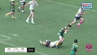 Game 09 Peninsula V Metropolitan West 14 - 15 Yrs State Championships QSSRL 2022