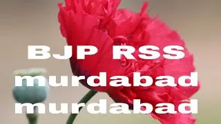 BJP, RSS murdabad murdabad.
