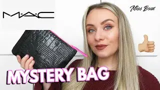 MAC MYSTERY BOX UNBOXING/MYSTERY MAKEUP BAG JAN 2022 - 7 PRODUCTS WORTH &pound;75 FOR ONLY &pound;35 - MISS BOUX