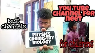 🔥Best YouTube channels for neet aspirant | tamil