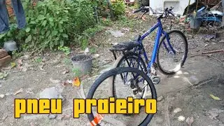 COLOQUEI UM PNEU PRAIEIRO NA ARO 26