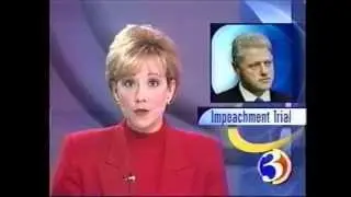 WFSB: Eyewitness News at Noon - President Clinton Impeachment Coverage [1-19-1999]