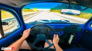 O ULTIMO ROLE DE FUSCA 1600 !! 💨           DESPEDIDA DO FUSC&Atilde;O JEANS 👖