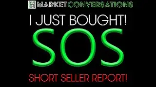 HUGE SOS STOCK | SHORT SELLER Report | Are you BUYING the DIP? MASSIVE POTENTIAL! $SOS