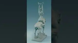 Maria Lionza Turntable animation
