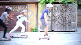 Side Street Surfing Toronto Longboard Session