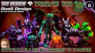 Cthulhu Zulliods Chaos! Onell Design Wave 101 | Glyos Toy Review