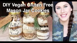 DIY Last-Minute Mason Jar Superfood Cookie Gifts  (Vegan & Gluten Free) | Cassandra Bankson