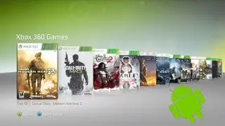 Тема оформления Xbox 360 для Android на Pegasus Front End: демонстрация + руководство по настройке