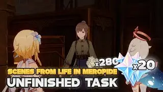 Unfinished Task | Scenes from Life in Meropide | Genshin Impact Fontaine 4.1