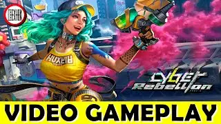 Cyber Rebellion (CBT)🥽Primeros minutos - Gameplay RPG, Acci&oacute;n, Cyberpunk -Android/iOS