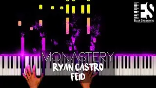 Monastery - Ryan Castro, Feid (Piano Tutorial) | Eliab Sandoval