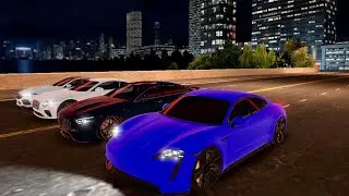 Ночные шашки на четырёх машинах / Racing in Car 2021