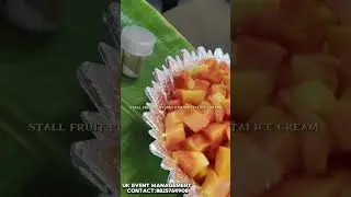 #Stall #fruit  #popcorn #panjimittai #ice #cream 🍨 #uk  #Event #management  #shotrs