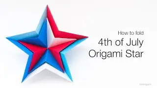 How to fold Origami Modular Star
