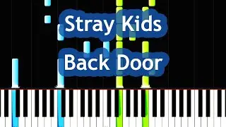 Stray Kids - Back Door Piano Tutorial