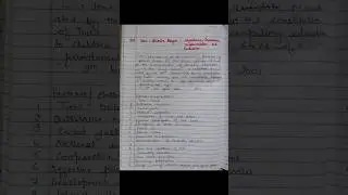 SSA and MDM scheme B.Ed Ist year notes #shortvideo #viralvideo #notes