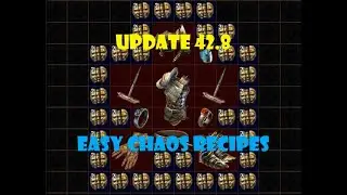 [Update] v42.8. Tool for Chaos Recipes. Fix login with poesessid. PoE 3.22