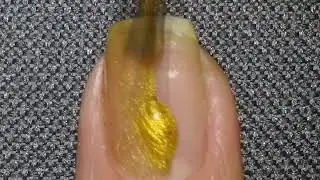 ✔️Шикарный золотой с оливковым отливом #Yapa Professional nail polish тон 1036 