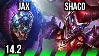 JAX vs SHACO (JNG) | Godlike | KR Grandmaster | 14.2