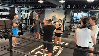 Checking out GOTHAM kickboxing gym in Miami, FL. Let&rsquo;s get this fire 🔥