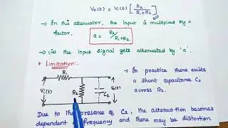 Attenuator Circuit - Compensated Attenuator Circuit