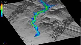 FLOW-3D Tersun Dam Flow Simulation (Karadeniz Technical University)