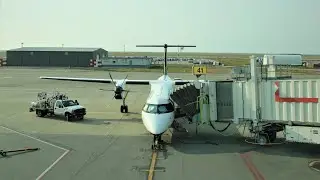 Full flight | Air Canada Express - Jazz Dash 8 Q400 | AC8322 Comox to Vancouver (C-GYJZ)