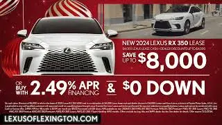 Lexus Of Lexington - Holiday Upgrade - Over 200 New Lexus Models Available!