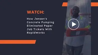 How Jensen's Concrete Pumping Eliminated Paper Job Tickets with RapidWorks