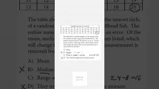 SAT prep: статистика, mean, median, range, середнє, медіана, розмах ряду #математика #sat #вступ