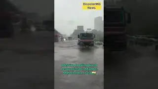 Mumbai Under Water! 🌧️ Heavy Rainfall Triggers Floods #news #flood #extremeevents #weathertoday
