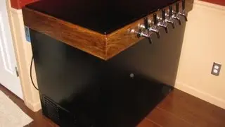 How to Build a Keezer / Kegerator Part 2 Collar and Hardware
