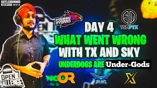 Lets talk on  BMOC Group 4 TEAMS AND DROP Clash | what went wrong with TX and SG | Round 4 Group 4