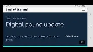 Digital pound update 2026