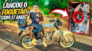 TITAN 150 4MM SECO COM 170cc NA GASOLINA [ ELE FEZ A MOTO INTEIRA ] ‹‹ Maycon Aragão ››