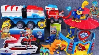   &lrm;Unboxing satisfying engineering Family ASMR Paw patrol's Rubble and the&lrm;Satisfaction|Toy Review