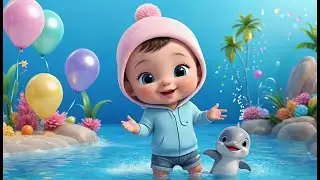 Dolphin New Year Splash Surprise | Fun Action & Learning Video for Toddlers