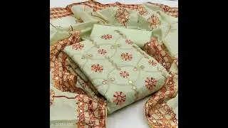 Meesho latest designer dress material haul