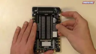 How to solder the headers to the exhi:bit DIY Daughter board