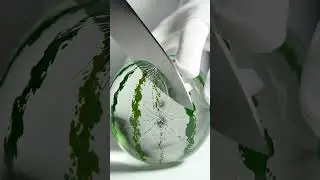 Satisfying Glass Watermelon ASMR 🍉